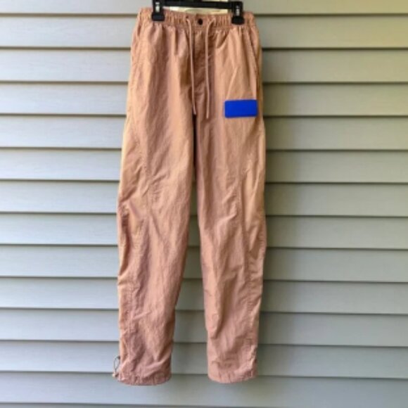 Nike Air Jordan 23 Engineered Nylon Pants Joggers Khaki Tan Size XS - Picture 1 of 10